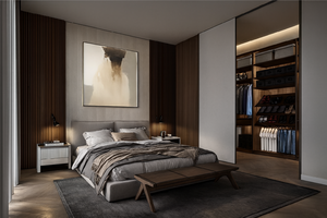 vizualizace navrhované dispozice