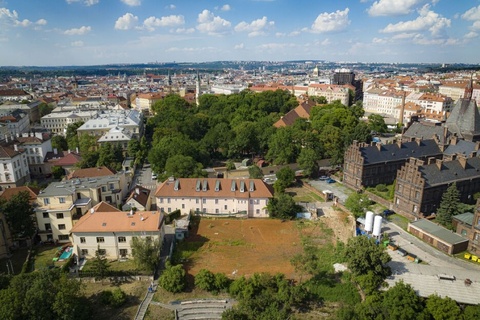 Pronájem exkluzivního pozemku v centru Prahy